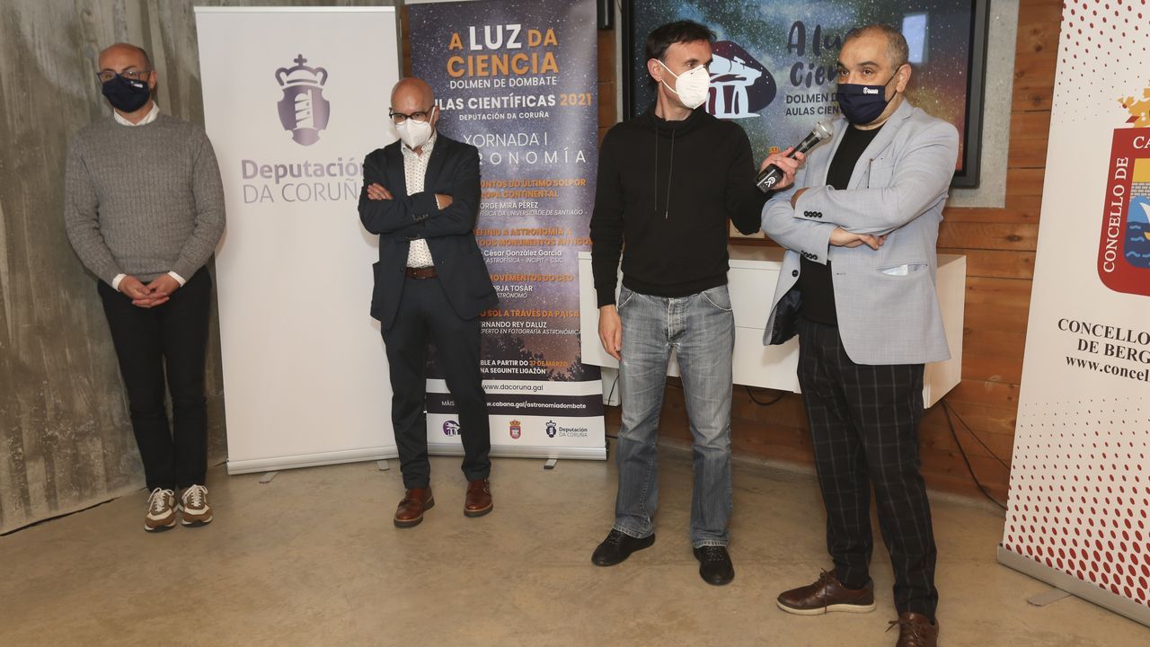 Obras en el 2009 de la variante ferroviaria de A Pobra de San Xiao, en Lncara