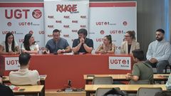 Javier Fern�ndez Lanero en la Asamblea RUGE Asturias