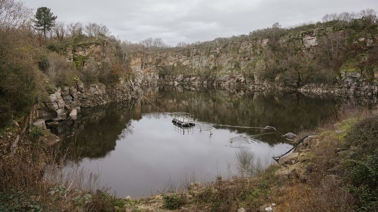 Lagoa de Cantoña en Paderne de Allariz