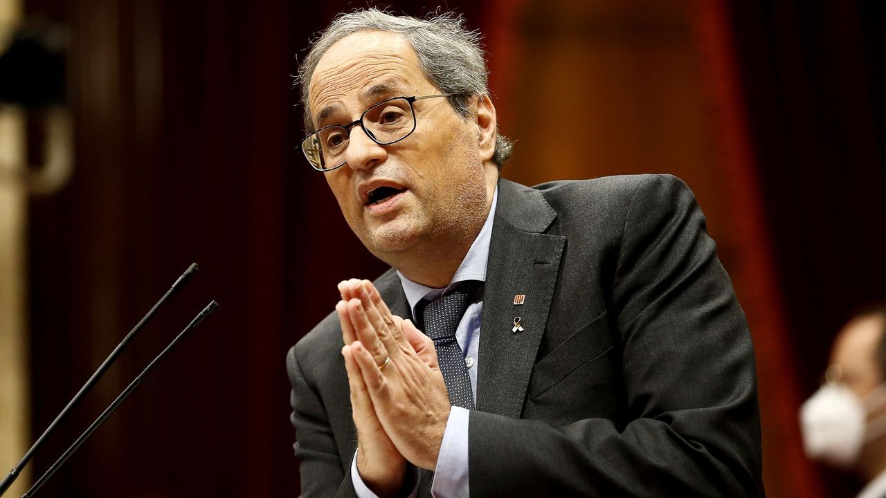 Ms de 70 aos y varios intentos de desalojo: Aqu en Lugo hemos pasado fro y mucha miseria.El expresidente de la Generalitat, Quim Torra, en el Parlamento de Catalua en una imagen de archivo.