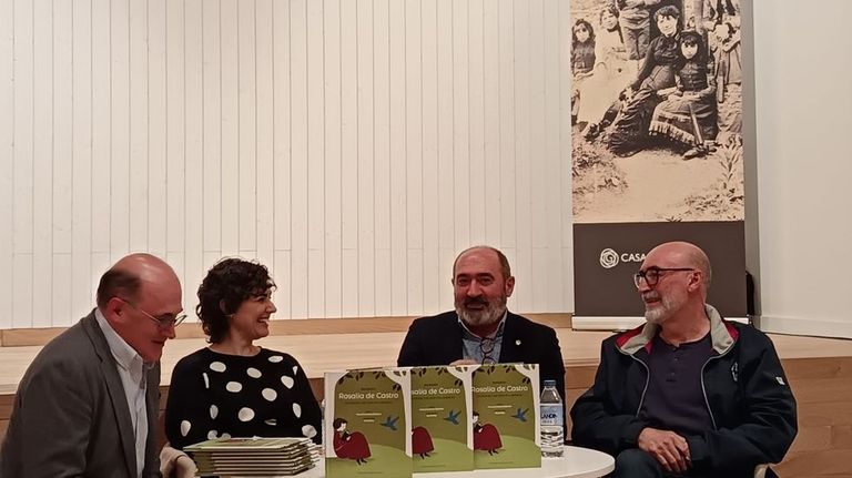 Presentan a nova biografía de Rosalía para público infantil, que invita  aos nenos a volver á lectura