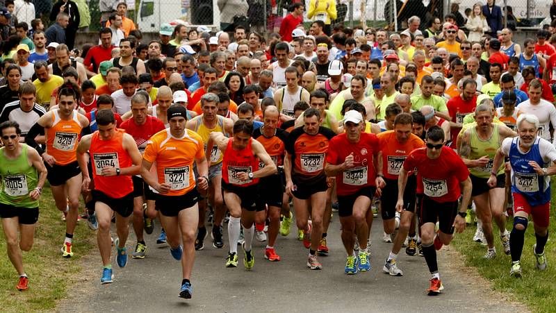 La prueba fue muy espectacular por el circuito.