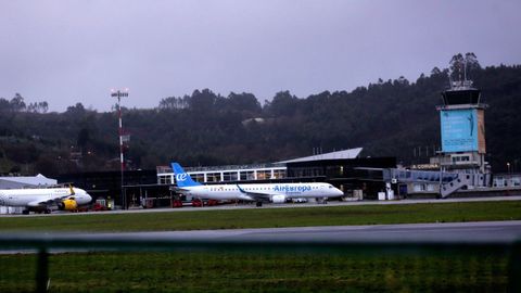 Imagen de archivo del aeropuerto de Alvedro.
