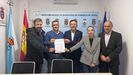 Representantes de los municipios de la mancomunidad de Verín y de Correos firmaron el acuerdo de colaboración