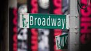 Cartel de Broadway, en Times Square, Nueva York