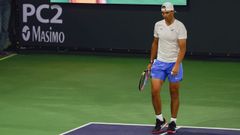 Rafa Nadal abandona el torneo de Indian Wells
