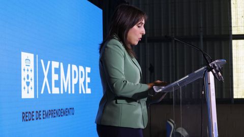 Un instante de la presentación del Polo do Emprendemento Costa da Morte