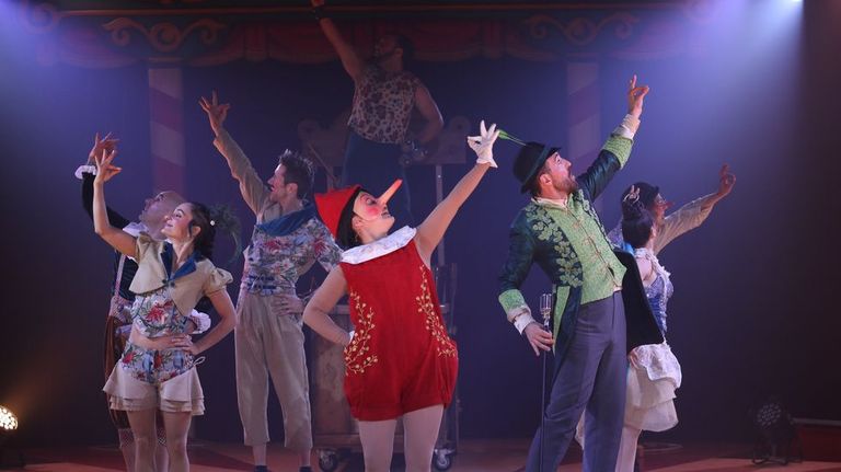 O «Circo de Pinocho», de Educateatro Producións, chega a Sarria esta fin de semana