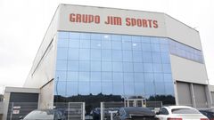 Las imgenes de la visita a Jim Sports, en Palas