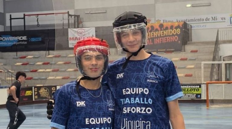 Doble debut juvenil en el Traviesas ante el Mieres
