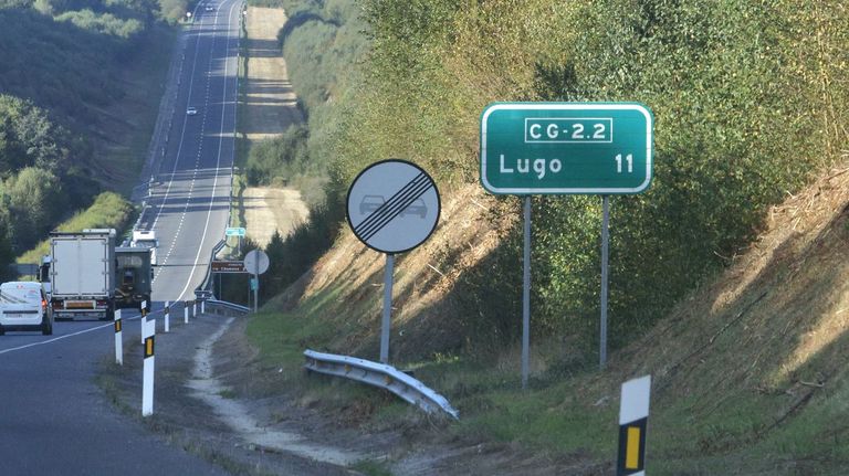 La autovía de Lugo a Sarria, una larga historia de 25 años de espera