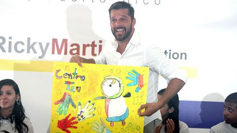 Ricky Martin reclama una mayor protección de la infancia.