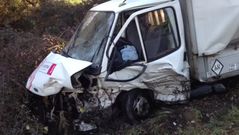 Accidente con heridos en la N-640