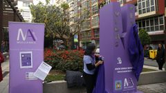 Ribeira inaugur en el 2018 un monumento en homenaje a las fallecidas por violencia sexista. 