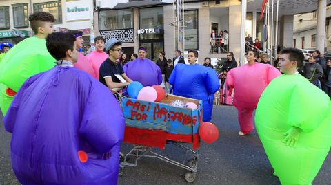Desfile de Carnaval en Burela. 