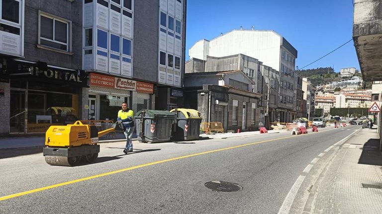 La avenida de A Barca recupera el doble sentido en Poio en Semana Santa