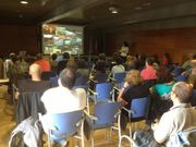 Intervencin de la profesora de la Universidade de Santiago, Paz Ondina, sobre el mejilln de ro en el Mandeo 
