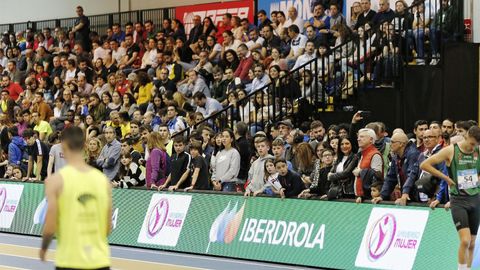 El Campeonato de España de Atletismo invade Ourense .Un espectacular ambiente rodeó a los primeros títulos absolutos de pista cubierta que se dirimieron en Galicia