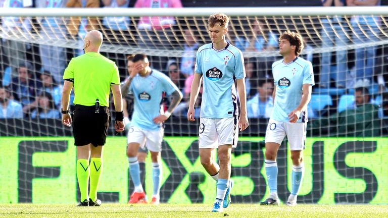 El «1x1» del Celta en la derrota en la vuelta ante el Friburgo