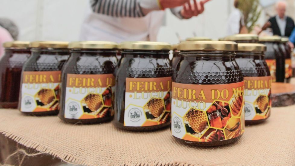Lugo celebra la Feira do Mel en la Praza da Soidade
