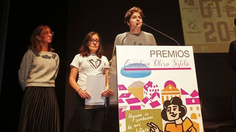 Entrega de premios Ernestina Otero en el Teatro Principal
