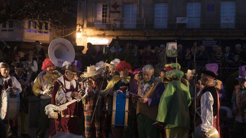 Concurso de coplas de entroido en O Carballio.