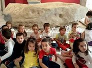 Los nios visitaron esta semana la exposicin sobre Egipto que acoge el Museo de Pontevedra.