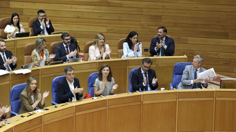 El año electoral eleva el tono de la confrontación entre el Gobierno gallego y el BNG y el PSdeG