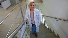 Marta Ocampo, directora de atencin primaria del rea sanitaria de Pontevedra y O Salns, en el Hospital Provincial