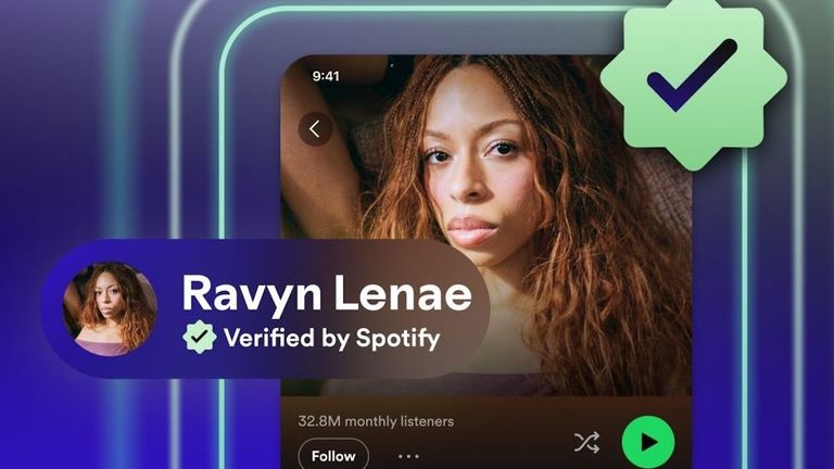 Spotify lanza insignias de verificación para distinguir a los artistas reales del contenido generado por IA