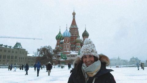 Sara Lpez Fernndez, de Foz, traballa e formase en Mosc, na Oficina Econmica y Comercial de la Embajada de Espaa en Rusia,