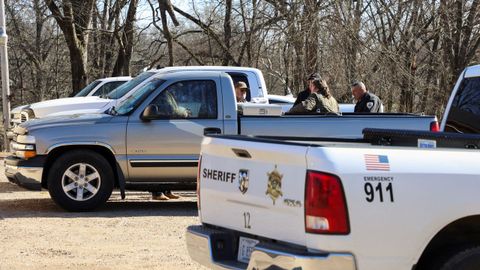 Sheriff's Office vehicle on scene.