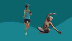 Running para dormir mejor, y yoga para calmar la ansiedad. 