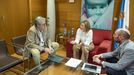 La conselleira de Polí­tica Social e Xuventude, Fabiola García, se reunió con el alcalde de Leiro 