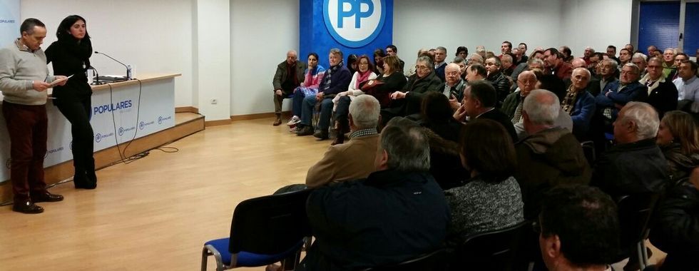 Candia y Carballo quisieron agradecer el apoyo a los compromisarios de la capital lucense que votar�n en el congreso del domingo.