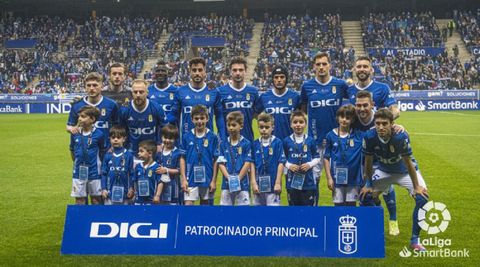 Alineacin del Real Oviedo ante el Fuenlabrada