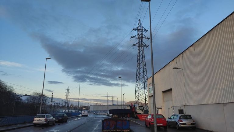 Polígono industrial en Meres, Siero