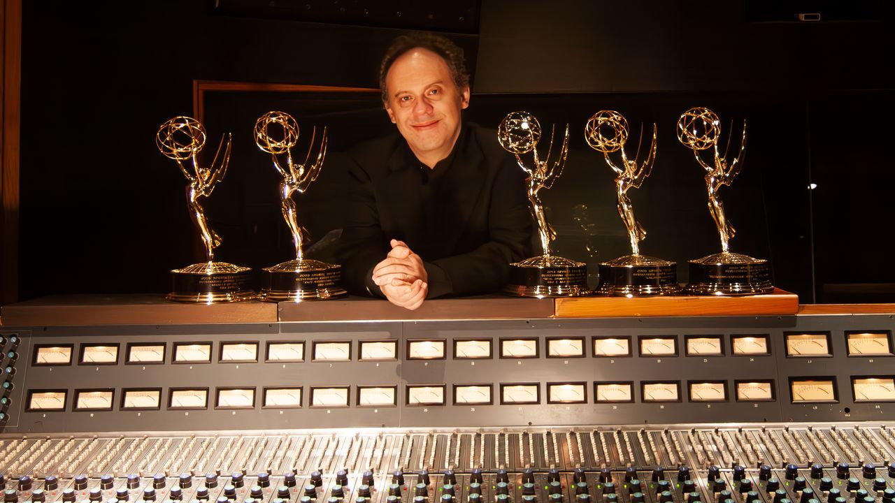 Jos Manuel Cancela, msico gallego ganador de cinco premios Emmy.