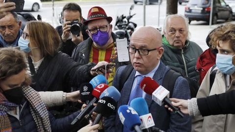 Foto de archivo del abogado de Puigdemont, Gonzalo Boye, que habla de una «persecución infame».