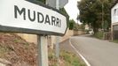 Carretera de Mudarri a la entrada de Xix�n, en Siero