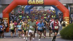 Cerca de medio millar de corredores participaron en la Nocturna de Narn, a finales de agosto