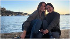 Las coruesas Sandra y Marta (en la foto, en Estocolmo) estn acabando su Erasmus en Podnan.