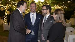 Rajoy asiste al banquete de la boda de Maroto
