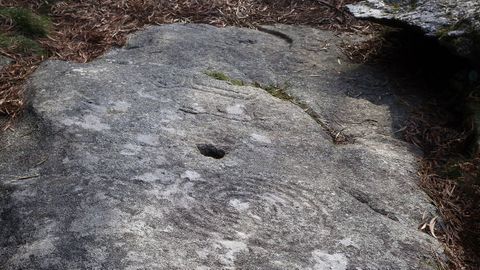 Petroglifos Outeiro do Cribo en Meis