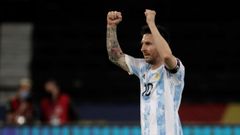 El gol de Messi no le bast a Argentina para pasar del empate