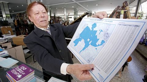 Aladino Barros lleva 40 años comprando fincas rústicas en Galicia