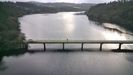 Imagen actual del embalse de A Fervenza.