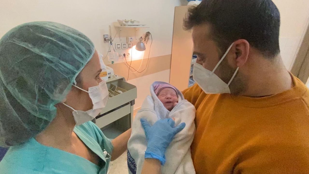 As� se transformar� el n�mero 26 de la calle Ervedelo en Ourense.Ant�n fue el primer beb� nacido en Ourense en el 2021