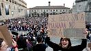 Las imgenes de las concentraciones en Galicia contra La Manada