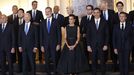 El Palacio Real de Madrid acogió la cena con más mandatarios de su historia